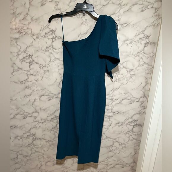 Dress the Population Tiffany One-Shoulder Midi Dress - Picture 9 of 10